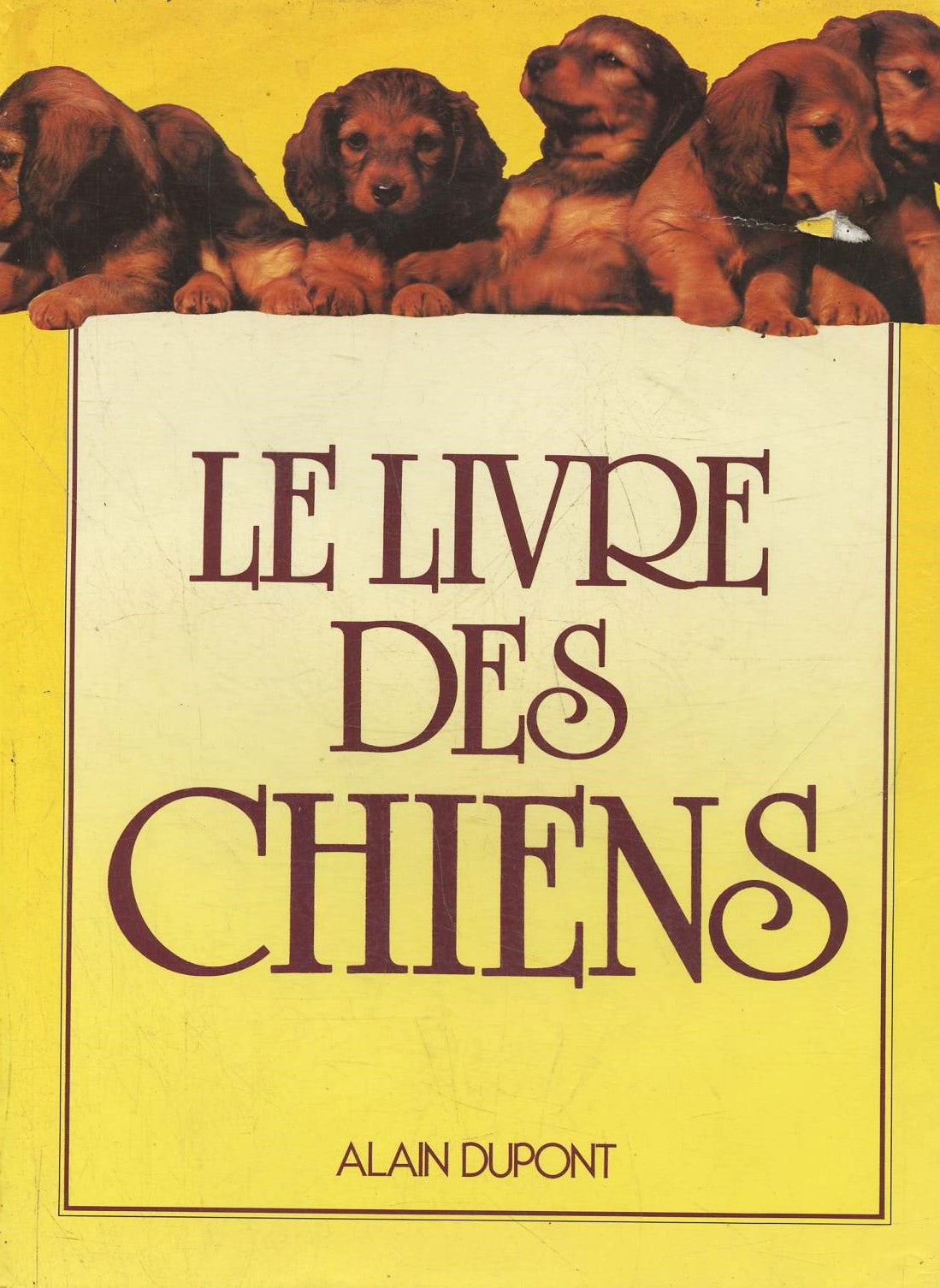 Livre Le livre des chiens (Alain Dupont) (Livre d'occasion) - ISBN 2724222792