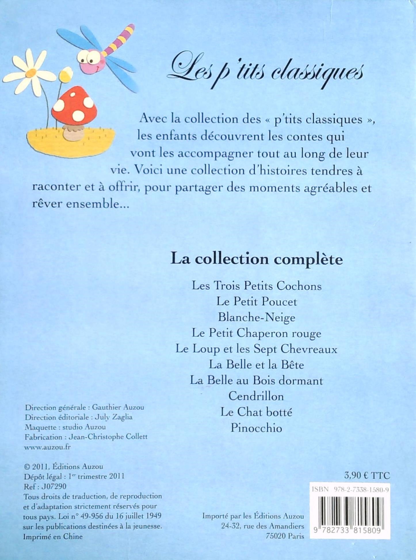 Les p'tits classiques : Les trois petits cochons (Marie Morey)