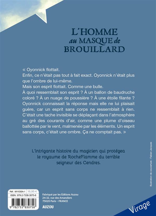 L'homme au masque de brouillard (Éric Sanvoisin)