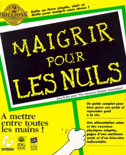 Livre Maigrir pour les nuls (Livre d'occasion) - ISBN 2736133234