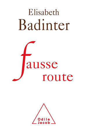 Livre Fausse route (Élisabeth Badinter) (Livre d'occasion) - ISBN 273811265X