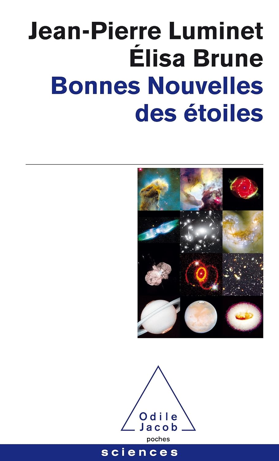 Livre Bonnes nouvelles des étoiles - Jean-Pierre Luminet (Livre d'occasion) - ISBN 2738126219