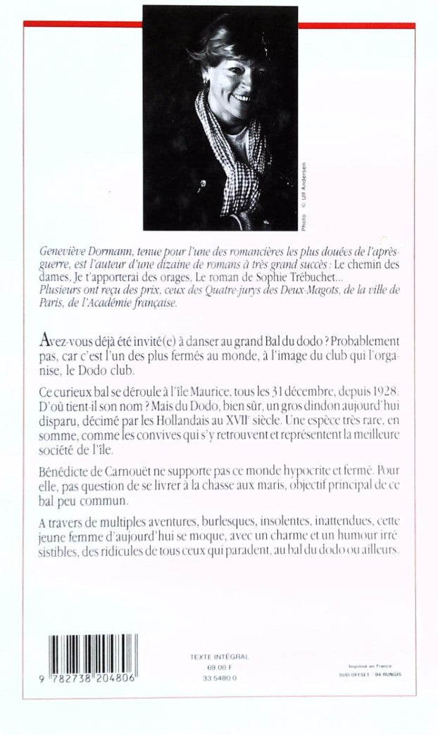 Livre Le bal du dodo - Geneviève Dormann (Livre d'occasion) - ISBN 2738204805