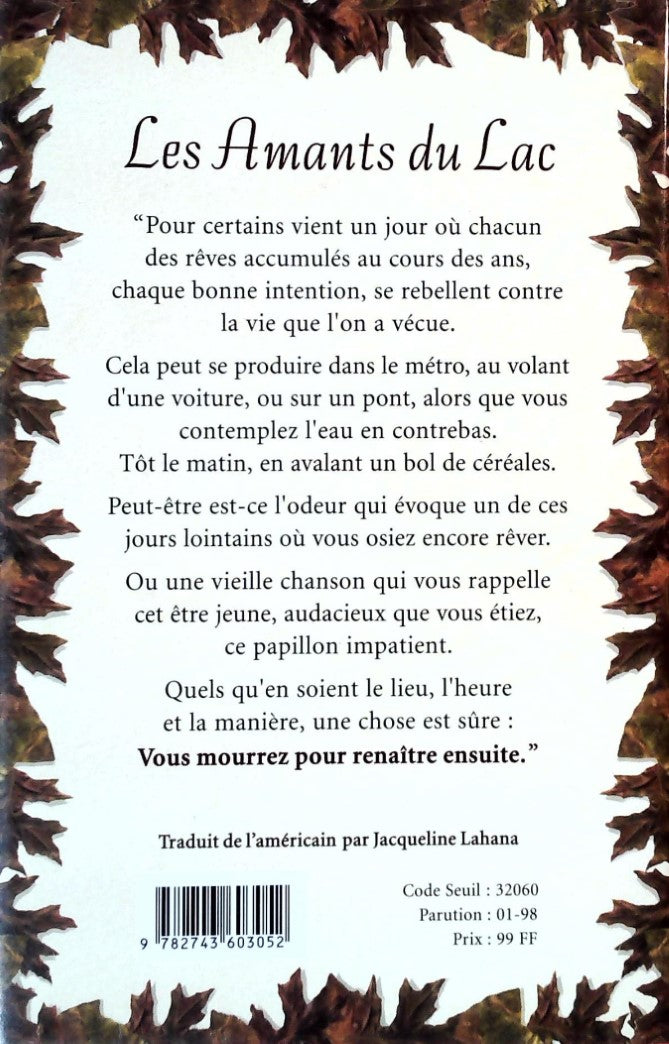 Livre Les amants du lac - K.C. McKinnon (Livre neuf)