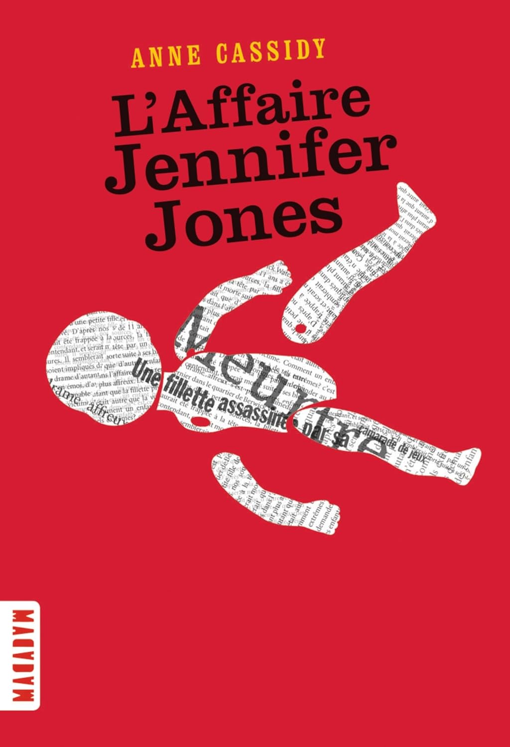 Livre L'affaire jennifer jones (Anne Cassidy) (Livre d'occasion) - ISBN 2745957716