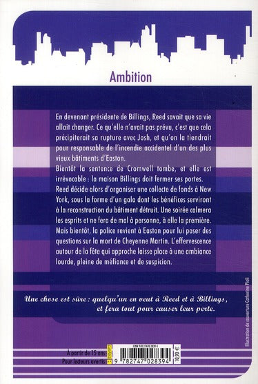 Livre Ambition - Kate Brian (Livre d'occasion) - ISBN 2747028399