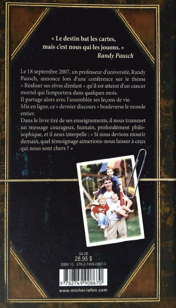 Le dernier discours (Randy Pausch)