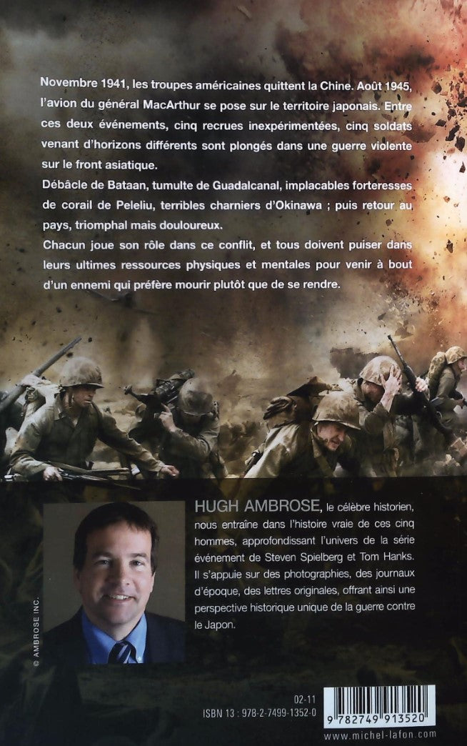 Livre Le pacifique : De l'autre côté de l'océan, l'enfer - Hugh Ambrose (Livre d'occasion) - ISBN...