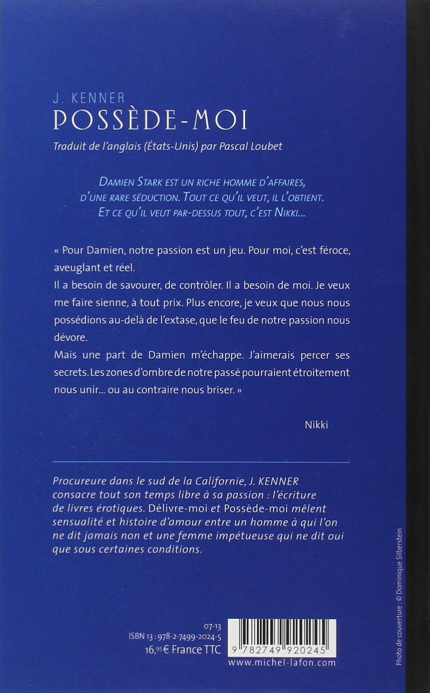 Livre Possède-moi - J. Kenner (Livre d'occasion) - ISBN 2749920248