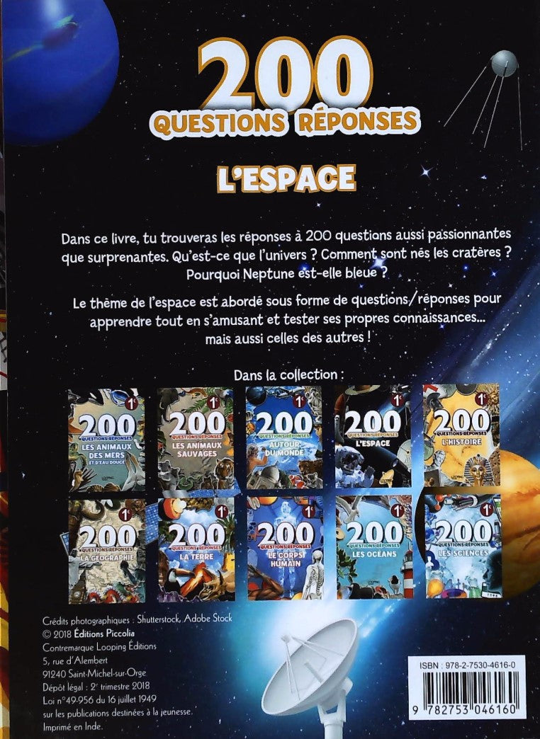 200 Questions-Réponses : L'espace