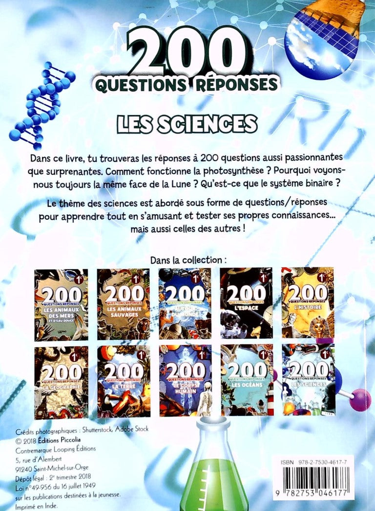 200 Questions-Réponses : Les sciences