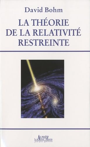 Livre La théorie de la relativité restreinte - David Bohm (Livre d'occasion) - ISBN 2753805482