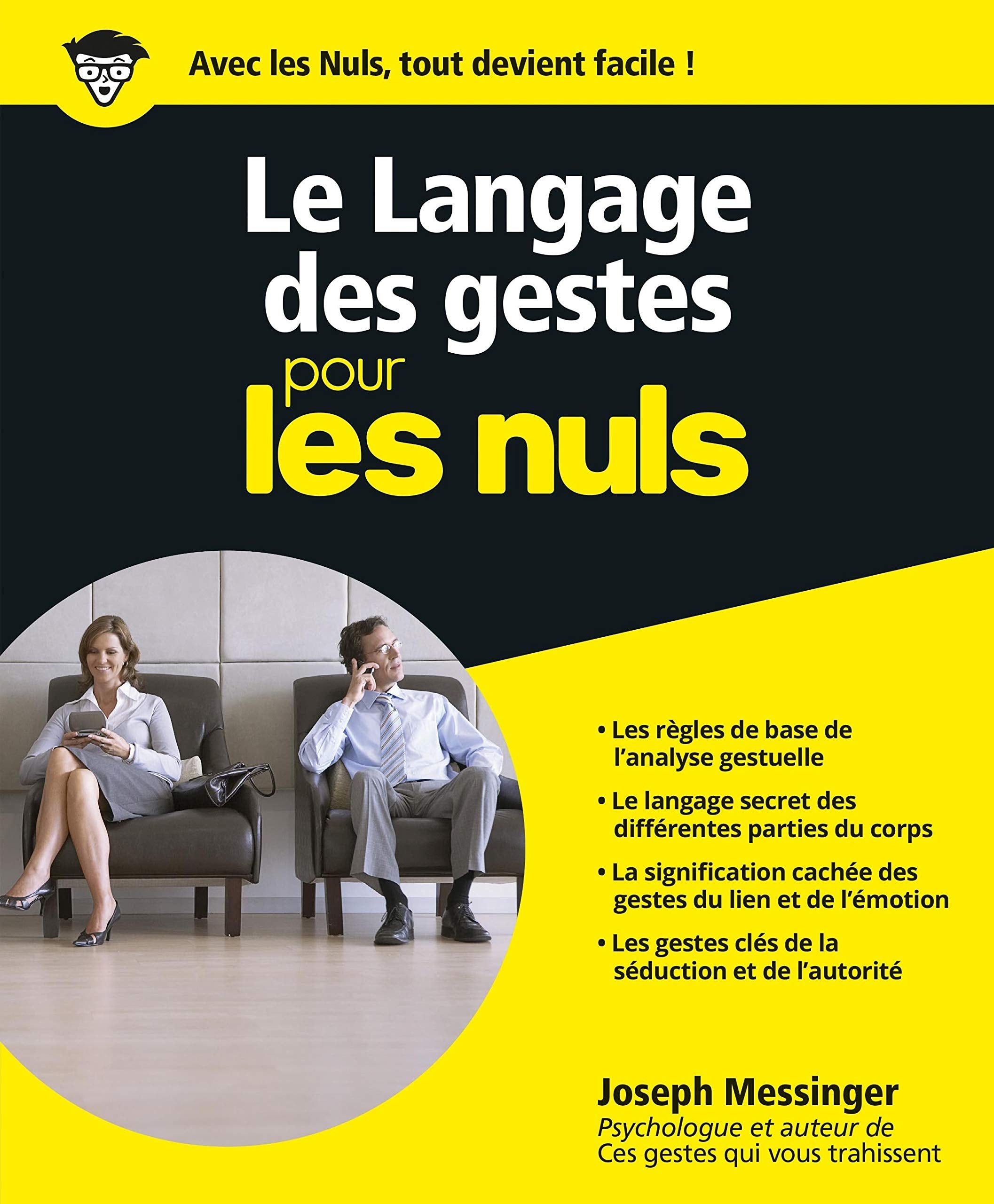 Livre Le language des gestes pour les nuls - Joseph Messinger (Livre d'occasion) - ISBN 2754005978