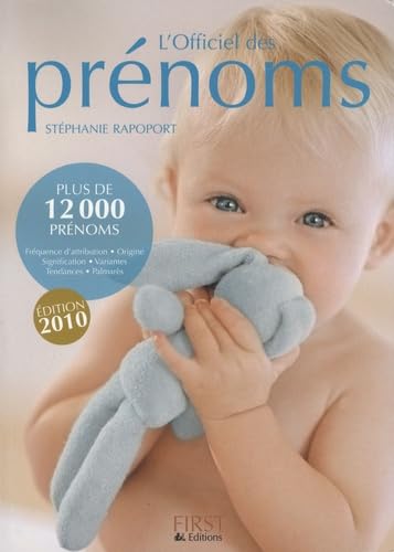 Livre L'officiel des prénoms - Stéphanie Rapoport (Livre d'occasion) - ISBN 2754013350