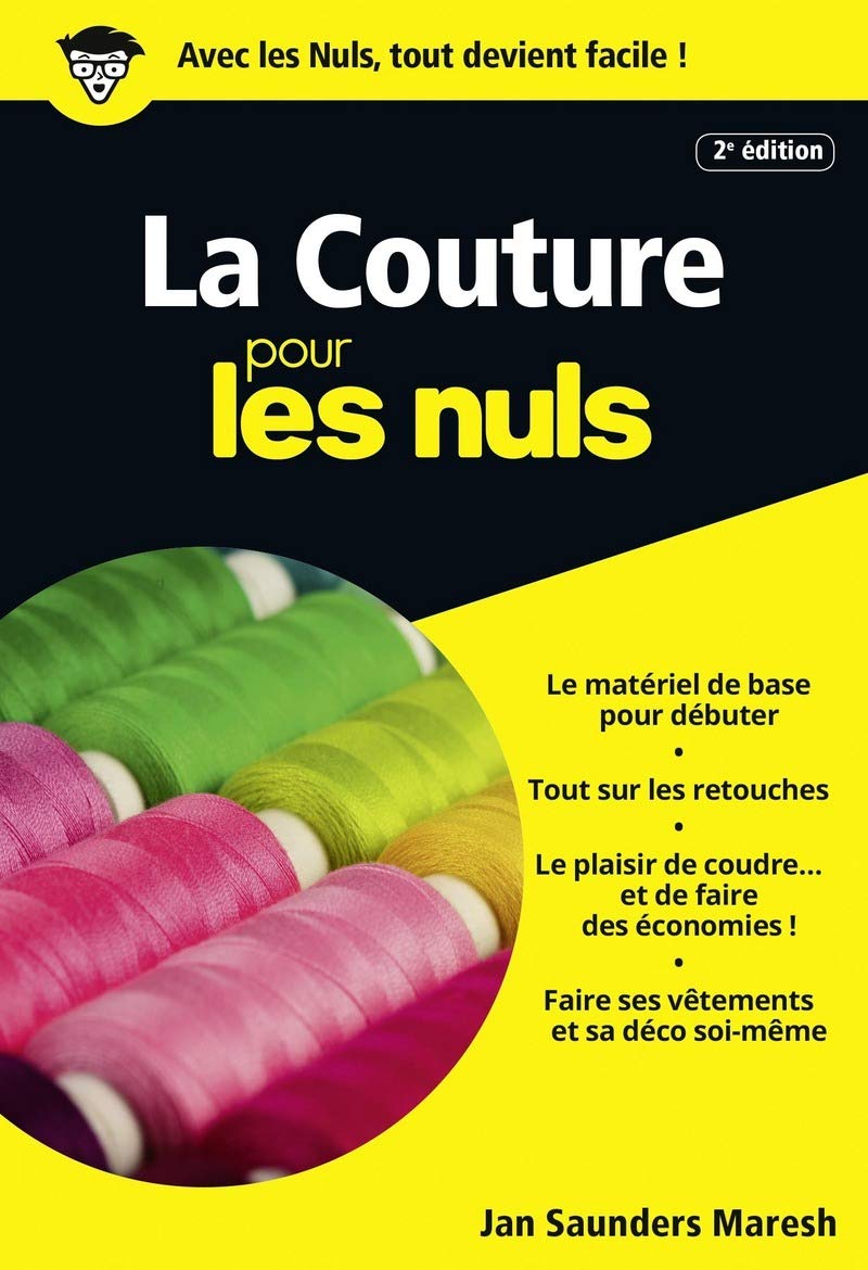 Livre La couture pour les nuls - Jan Saunders Maresh (Livre d'occasion)