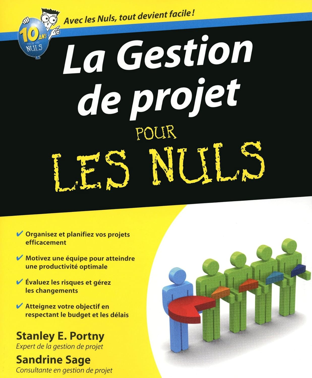Livre La gestion de projet pour les nuls - Stanley E. Portny (Livre d'occasion)