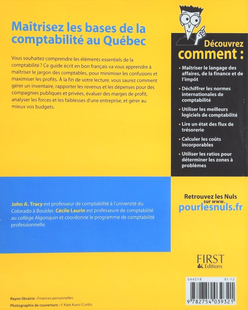 Pour Les Nuls : La comptabilité (John A. Tracy)