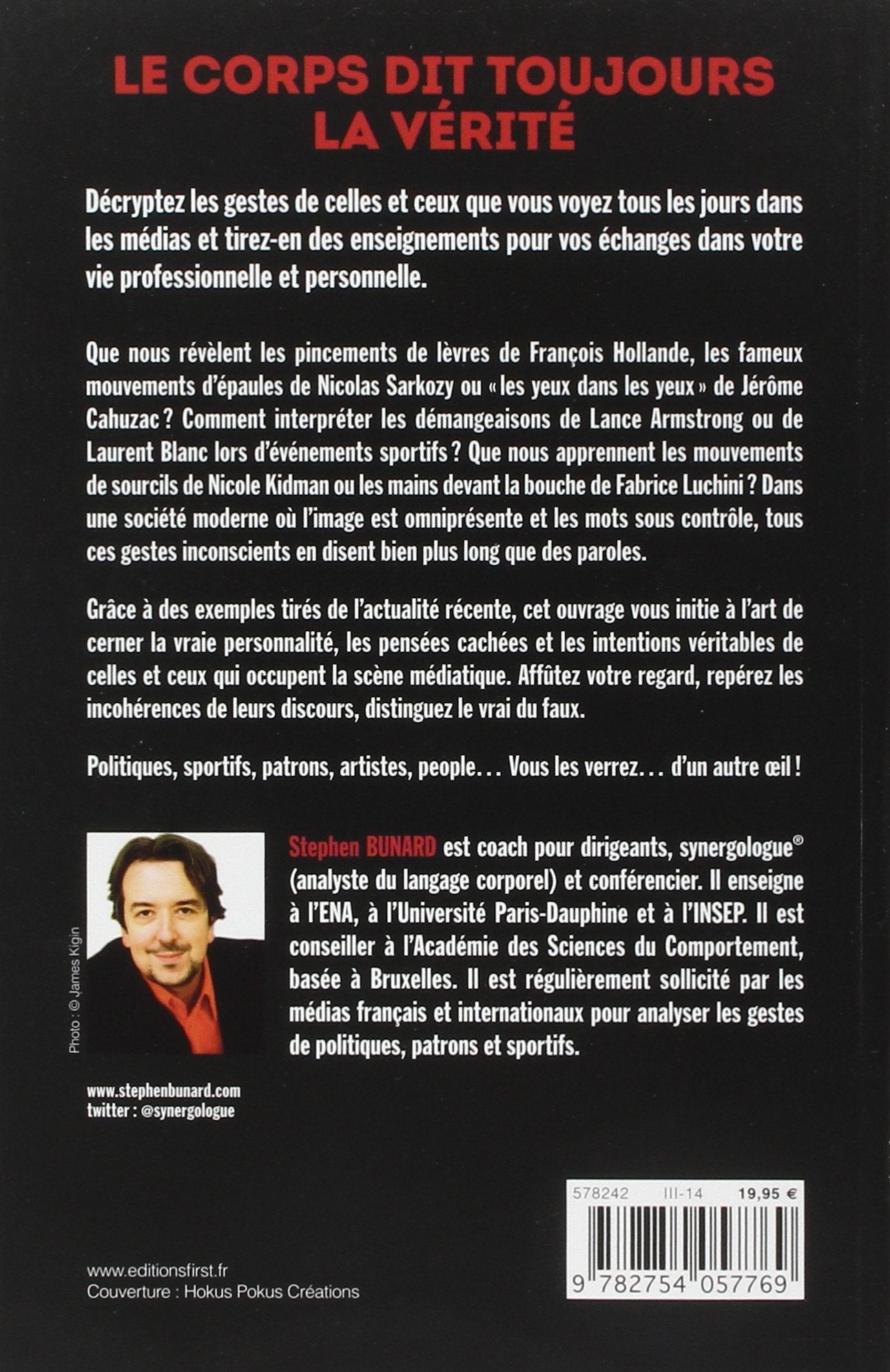 Livre Leurs gestes disent tout haut ce qu'ils pensent tout bas - Stephen Bunard (Livre d'occasion...