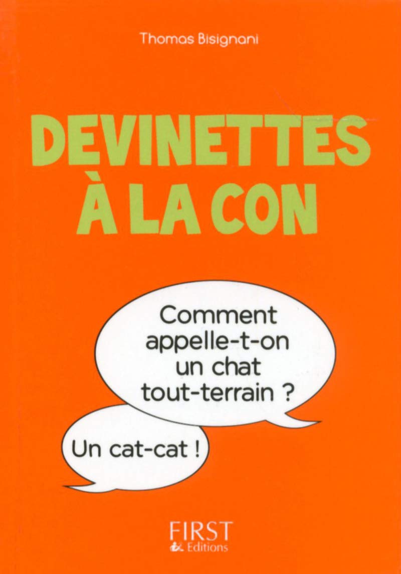 Livre Devinettes à la con - Thomas Bisignani (Livre d'occasion)