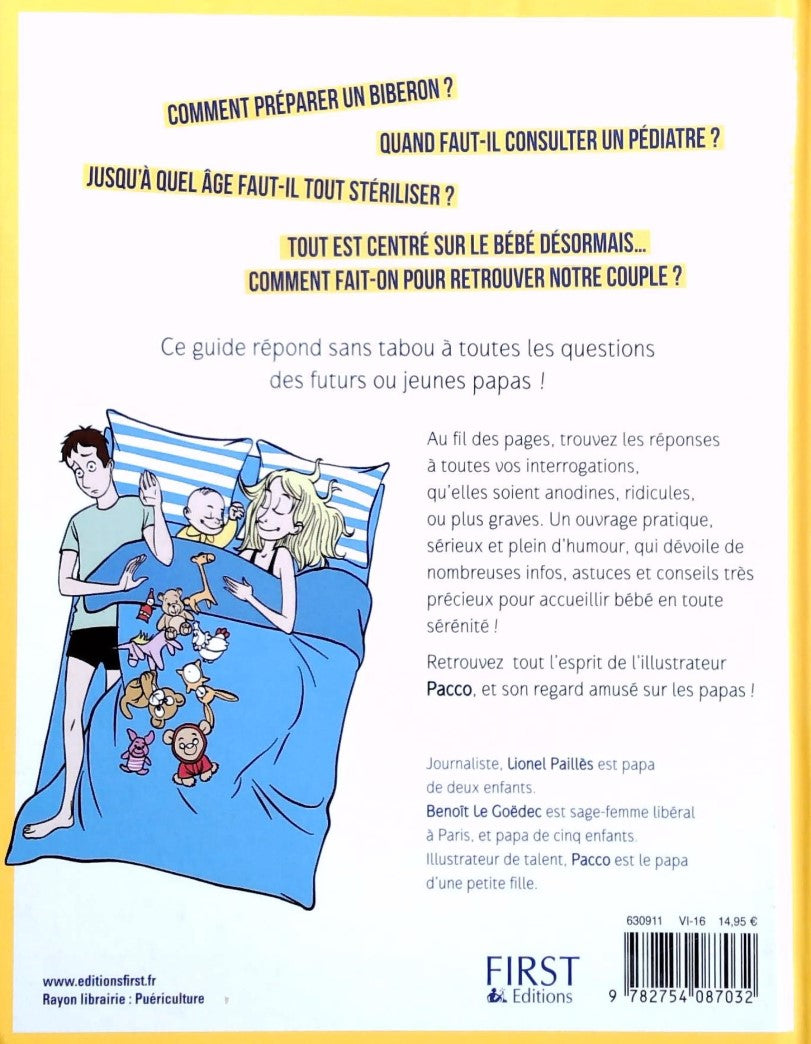 Livre Papa débutant - Lionel Paillès (Livre d'occasion) - ISBN 2754087036