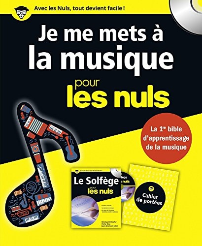 Livre Je me mets à la musique pour les nuls (Holly Day / Michael Pilhofer) (Livre d'occasion) -...