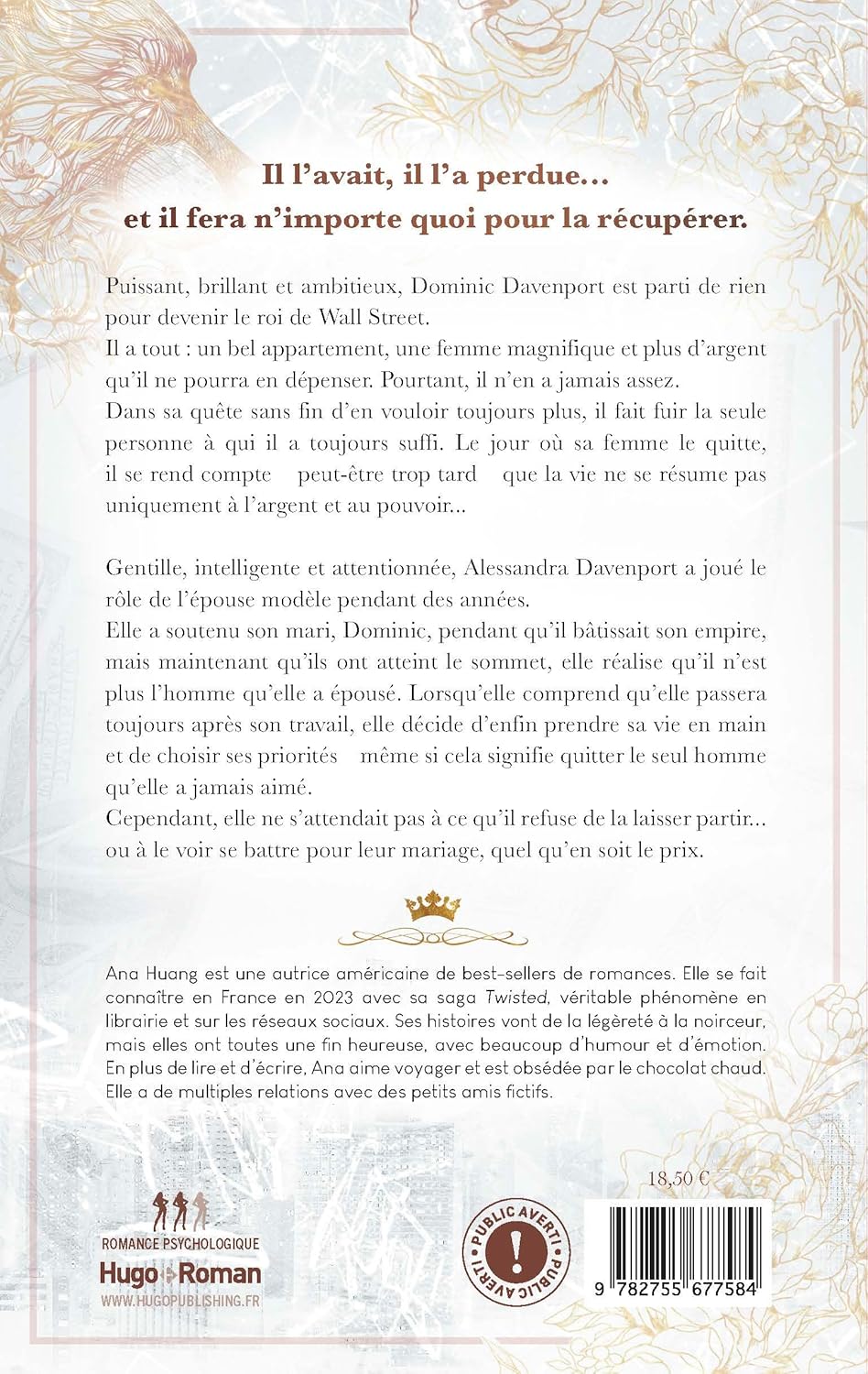 Livre L'avarice - Ana Huang (Livre neuf)