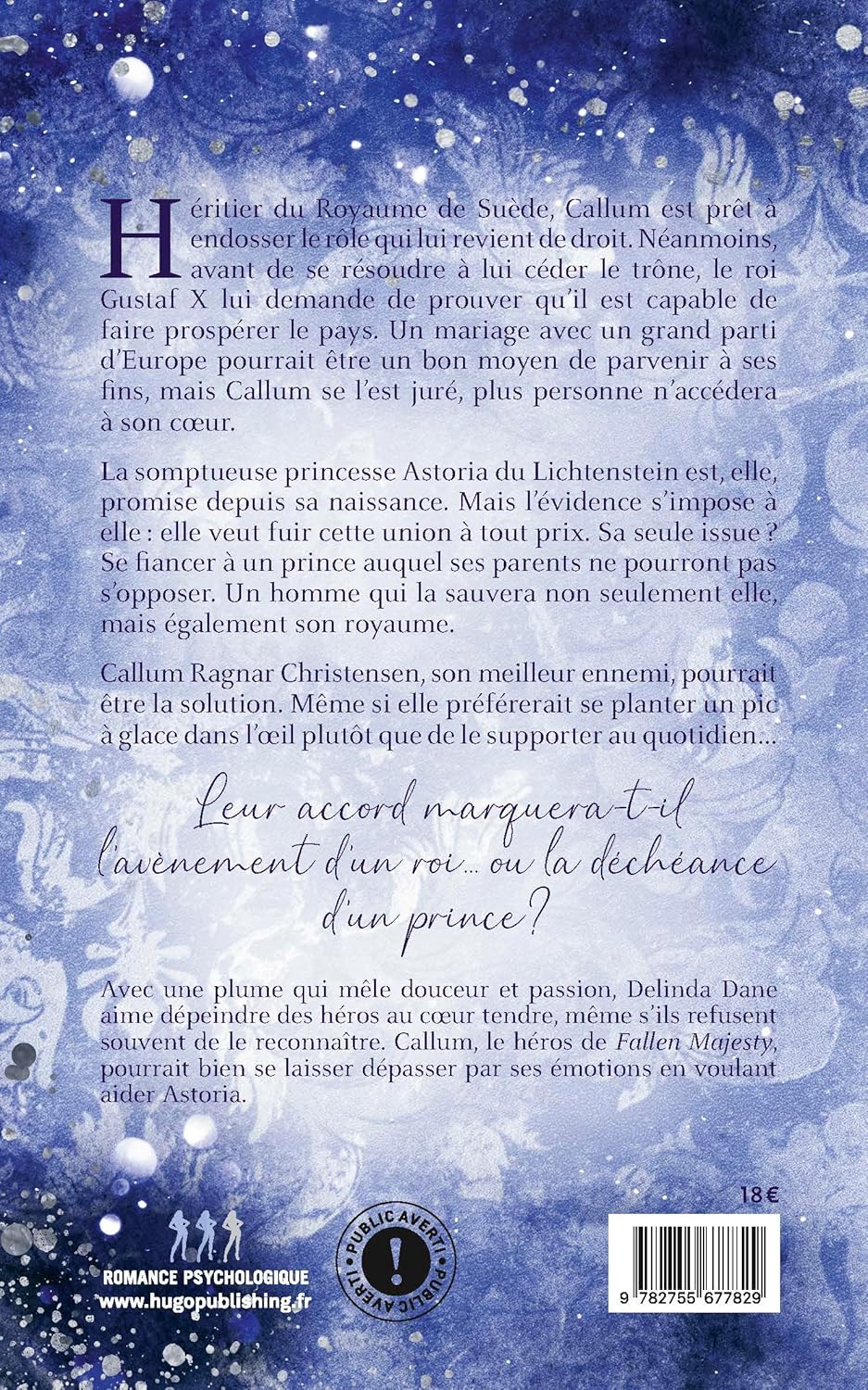 Livre Fallen Majesty (FR) - Delinda Dane (Livre neuf)