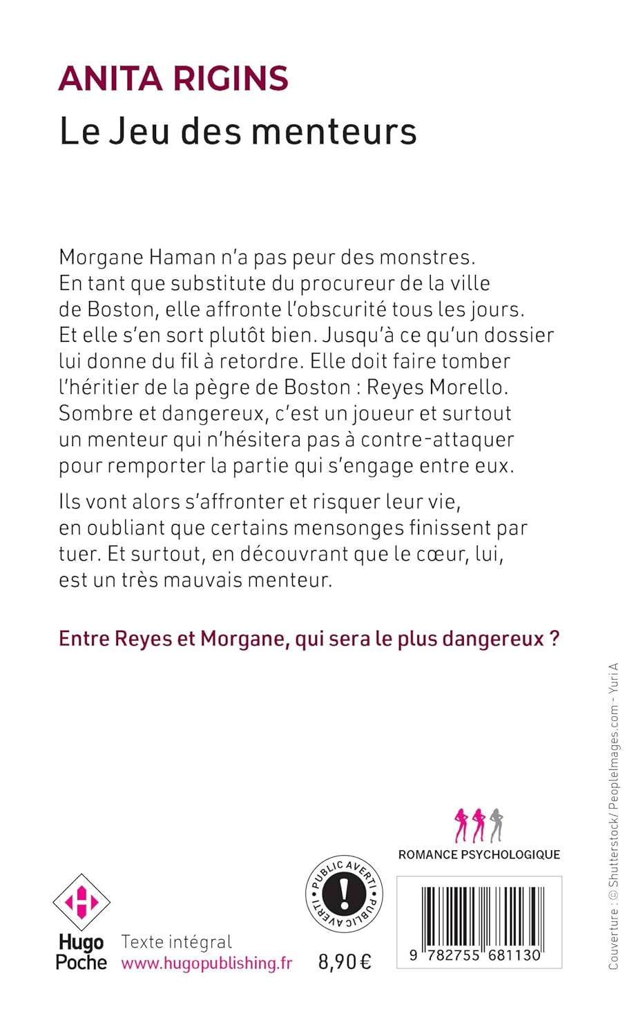 Livre Le jeu des menteurs - Anita Rigins (Livre d'occasion)