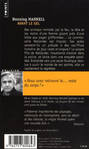 Avant le gel (Henning Mankell)