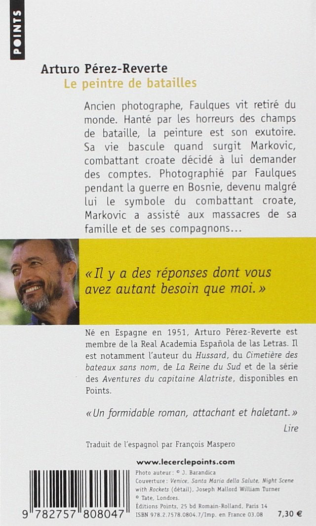 Le peintre de batailles (Arturo Perez-Reverte)