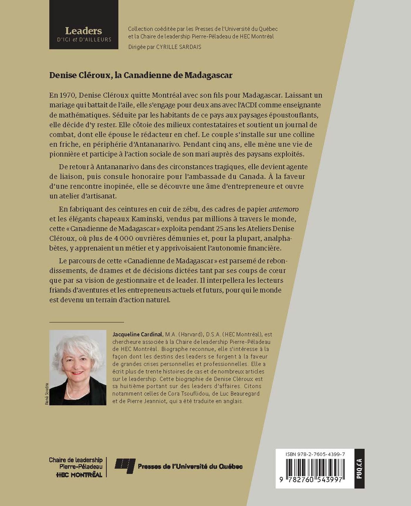 Denise Cléroux, la canadienne de Madagascar (Jacqueline Cardinal)