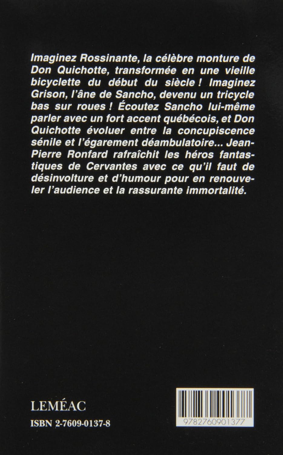 Don Quichotte (Jean-Pierre Ronfard)