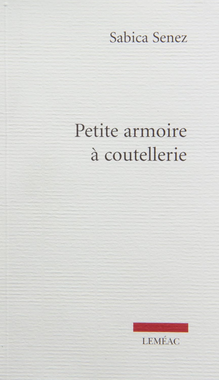 Livre Petite armoire à coutellerie - Sabica Senez (Livre d'occasion) - ISBN 2760933253