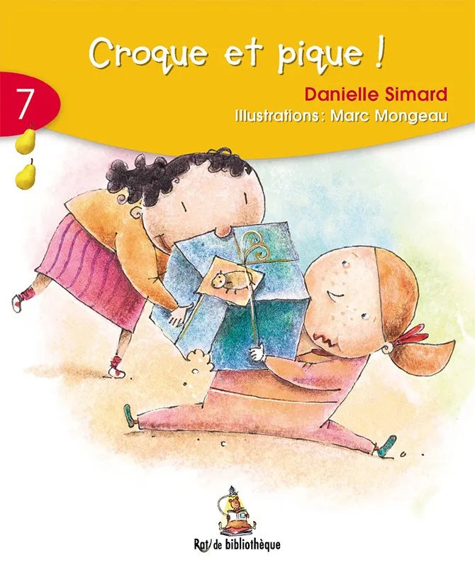 Rat de bibliothèque (série rouge) : Croque et pique! - Danielle Simard