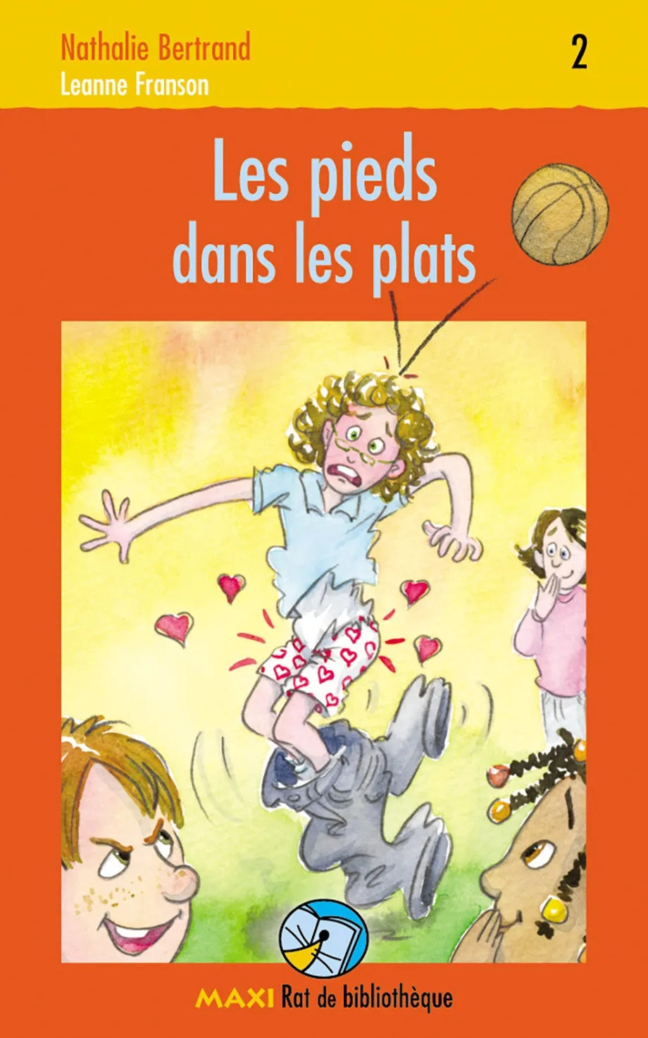 Maxi Rat de bibliothèque # 2 : Les pieds dans les plats - Nathalie Bertrand
