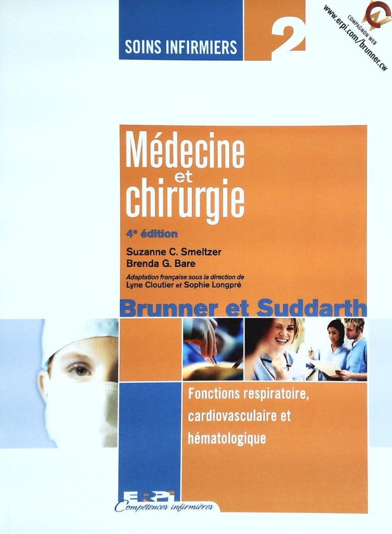 Livre Fonctions respiratoire, cardiovasculaire et hématologique, Médecine et chirurgie 4e édition...
