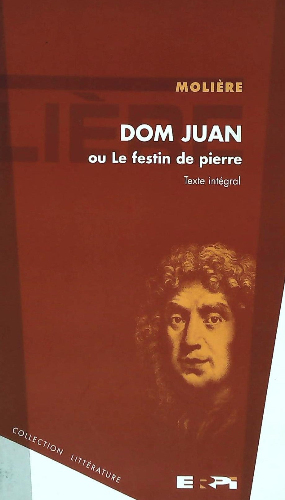 Livre Dom Juan ou le festin de pierre - Molière (Livre d'occasion) - ISBN 2761321871