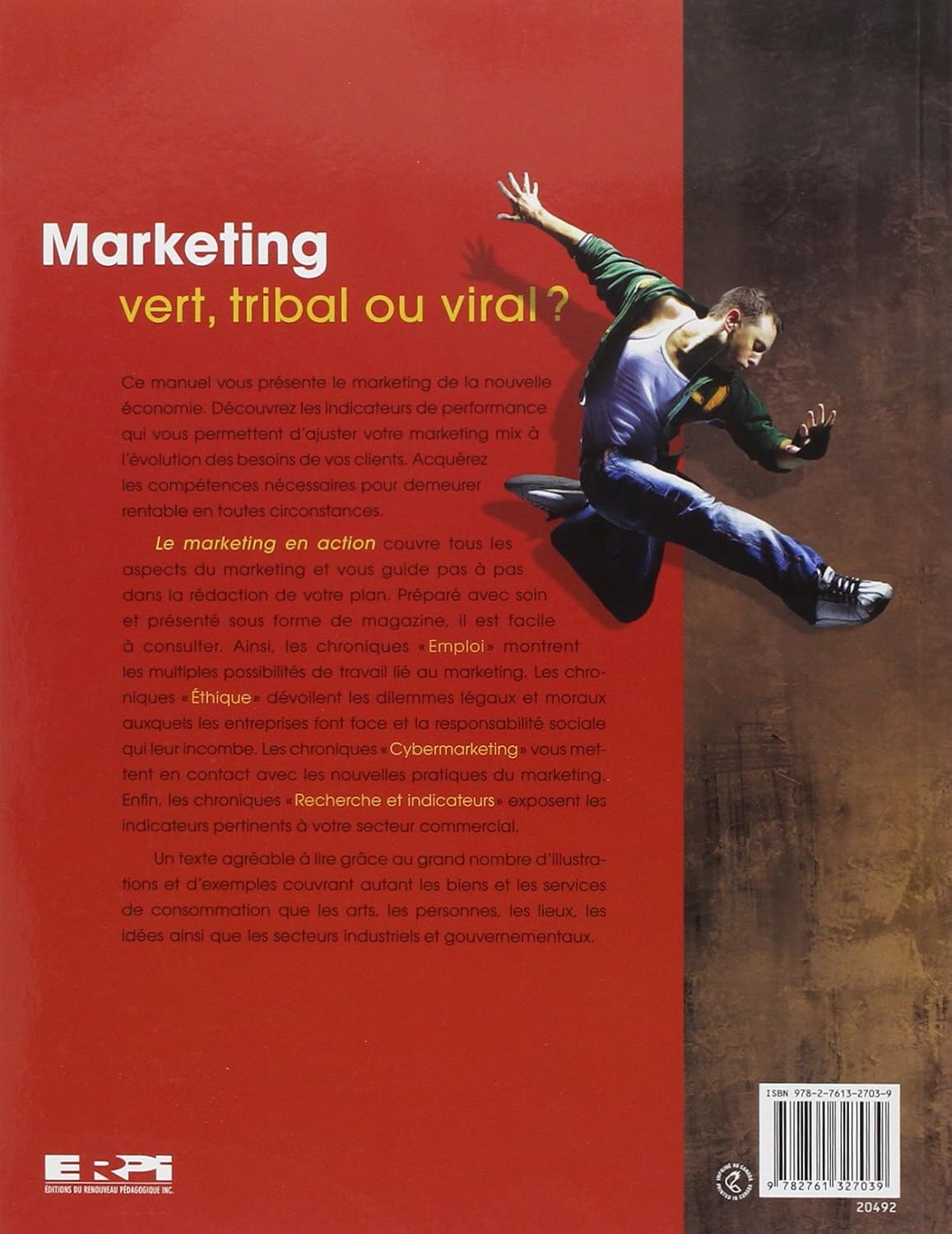 Livre MKTG : Le marketing en action (Collectif) (Livre d'occasion) - ISBN 2761327039