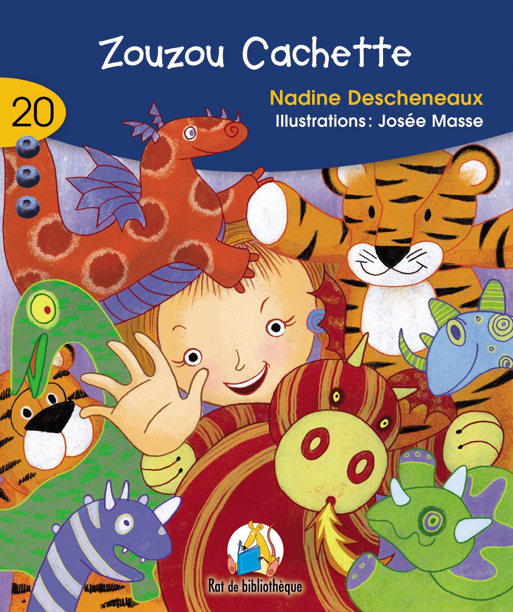 Rat de bibliothèque (série bleue) # 20 : Zouzou Cachette - Nadine Descheneau
