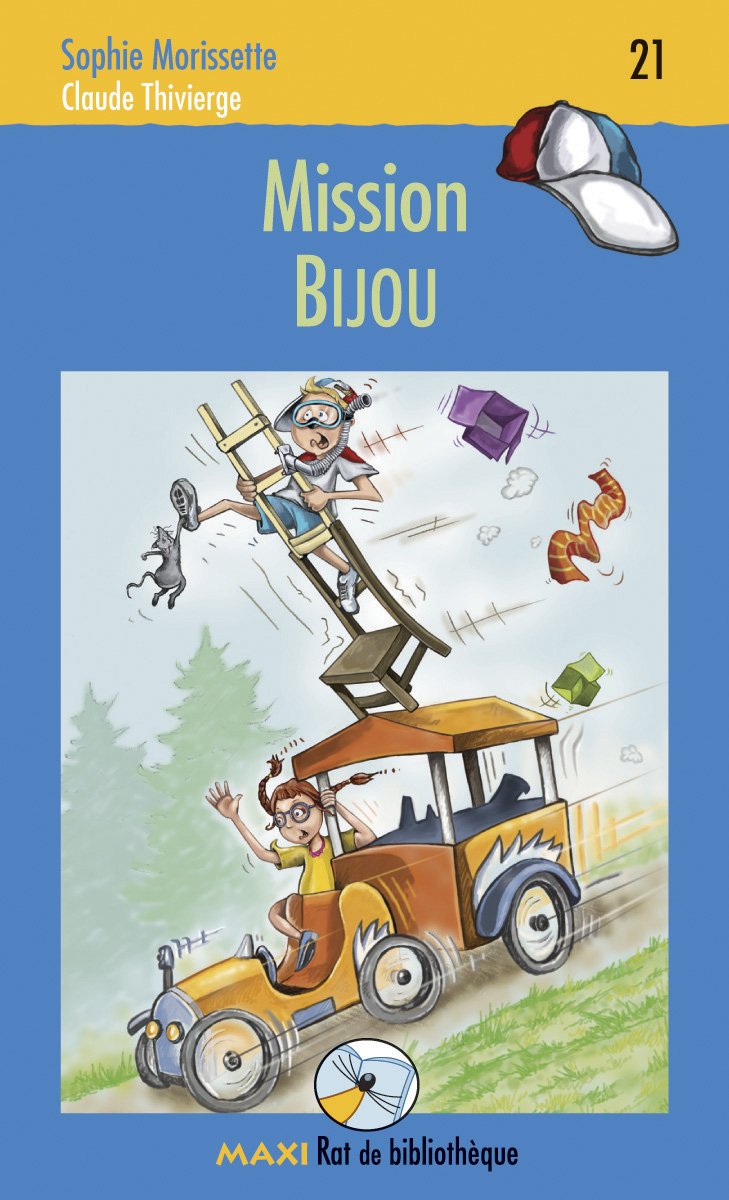 Maxi Rat de bibliothèque # 21 : Mission bijou - Sophie Morissette