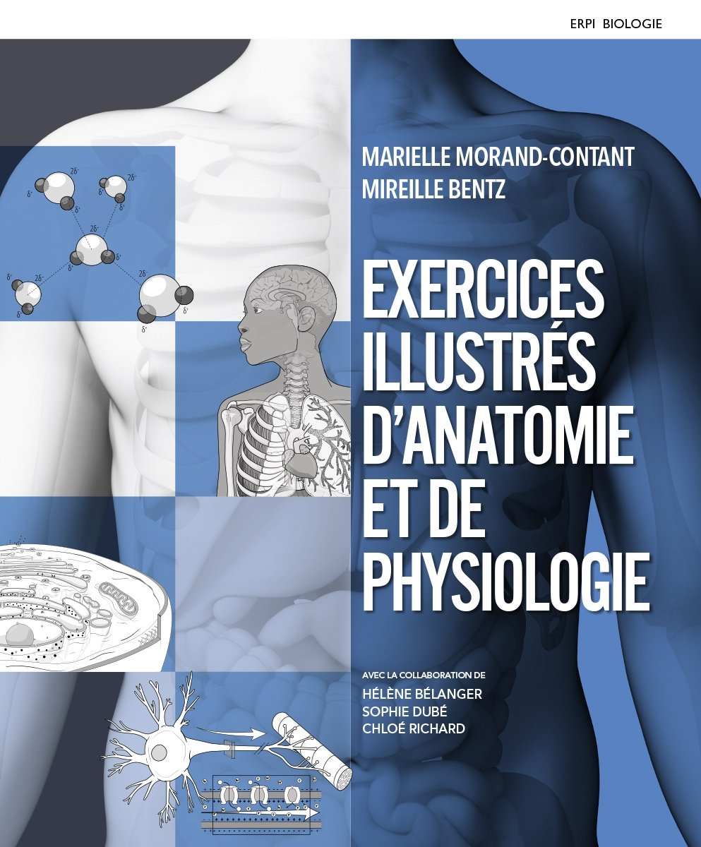 Livre Exercices illustrés d'anatomie et de physiologie - Marielle Morand-Contant (Livre d'occasio...