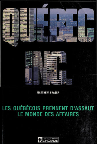 Livre Québec inc (Matthew Fraser) (Livre d'occasion) - ISBN 2761907108