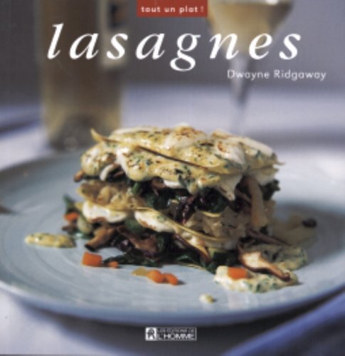 Livre Lasagnes - Dwayne Ridgaway (Livre d'occasion) - ISBN 2761921542