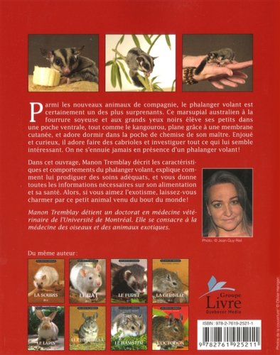 Livre La phalanger volant - Manon Tremblay (Livre d'occasion)