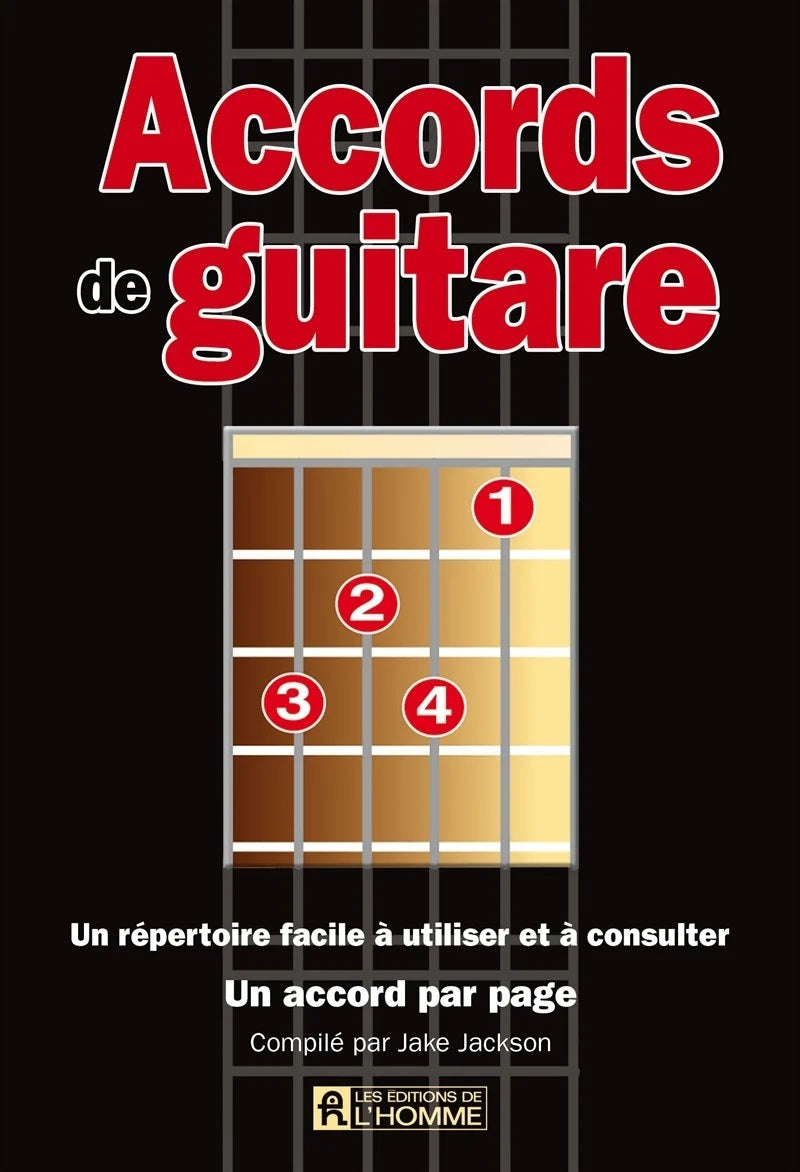 Livre Accords de guitare - Jake Kackson (Livre d'occasion) - ISBN 276192701X