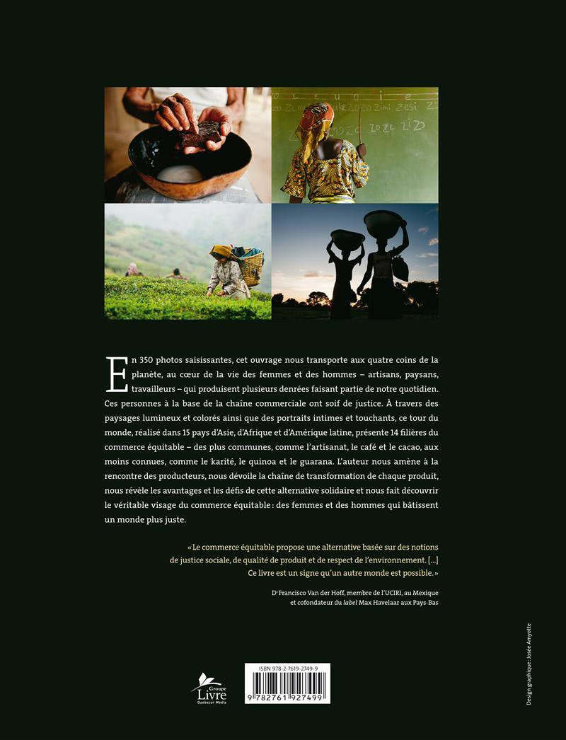 Livre Le tour du monde équitable des femmes et des hommes qui sèment l'espoir - Éric St-Pierre (L...