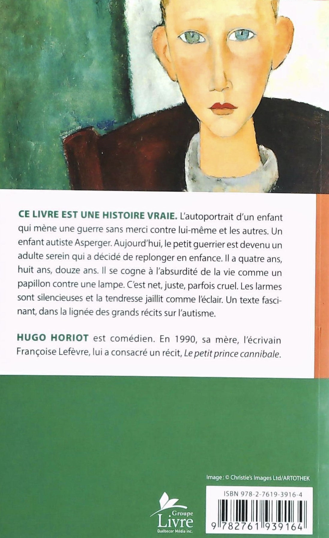 Livre L'empereur, c'est moi : Une enfance en autisme - Hugo Horiot (Livre d'occasion) - ISBN 2761...