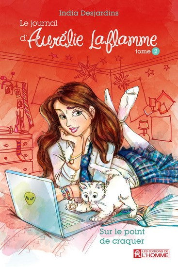 Livre Sur le point de craquer - India Desjardins (Livre neuf) - ISBN 2761943732