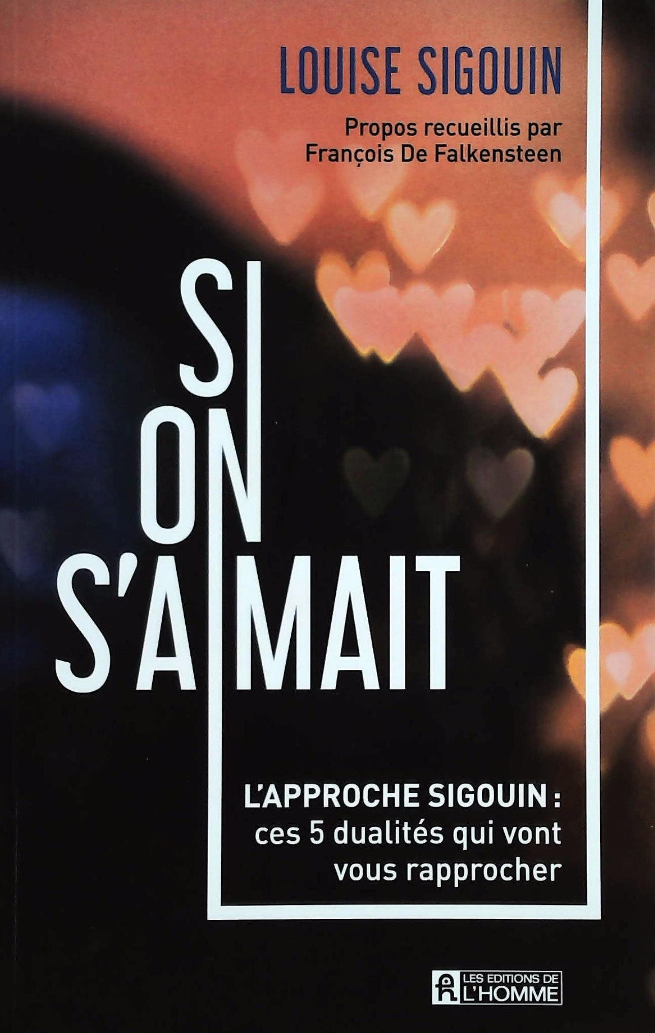Livre Si on s'aimait - Louise Sigouin (Livre d'occasion) - ISBN 276195260X