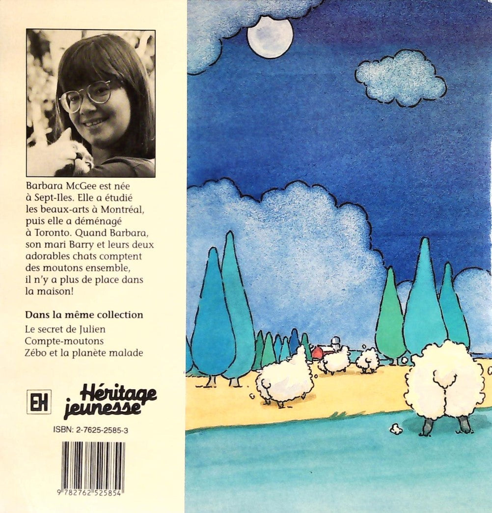 Livre Compte-Moutons - Barbara McGee (Livre d'occasion) - ISBN 2762525853